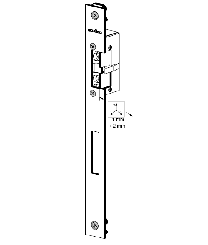 E-Öffner m.Schließpl 12-48V R RS
