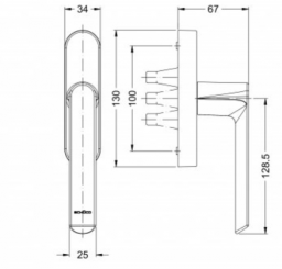 GETR-GRIFF SILB 90GR