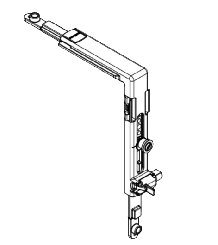 SCHÜCO 277701 Eckumlenkung Spr a LS iw