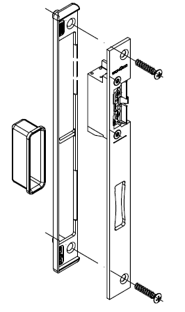 SCHÜCO 239780 E-Öffner m.Schließpl 12-24V R RS 