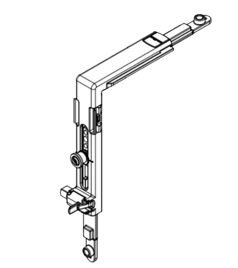 SCHÜCO 277702 Eckumlenkung Spr a RS iw 